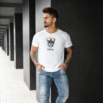 Twobrothers T-shirt para Homem Captain de Algodão Premium - Regular Fit