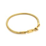 Fresno Men's Golden Bracelet