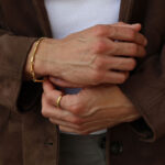 Fresno Men's Golden Bracelet - Image 2