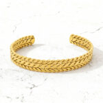 Hollywood Golden Slave Men's Bracelet