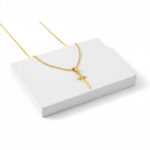 Sword Men’s Golden Necklace - Image 2