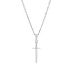 Sword Men’s Silver Necklace