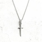 Sword Men’s Silver Necklace - Image 3