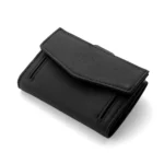 Alaska Card Holder Wallet in Black Leather - Image 2