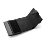 Alaska Card Holder Wallet in Black Leather - Image 4