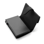 Alaska Card Holder Wallet in Black Leather - Image 3