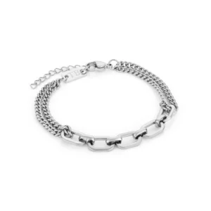 amelie bracelete for women in silver stainless steel