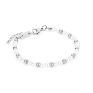 carlotta bracelete for women in silver stainless steel