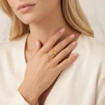 Charlotte Women’s Golden Ring - Image 4