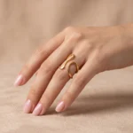 Evelyn Women’s Golden Ring - Image 2