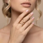 Evelyn Women’s Golden Ring - Image 5