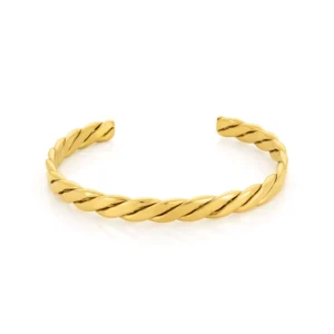 flora women’s golen stainless steel bracelet
