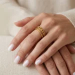 Hannah Women’s Golden Ring - Image 2