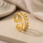 Hannah Women’s Golden Ring - Image 3