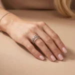 Hannah Women’s Silver Ring - Image 3