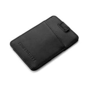 Montana Card Holder in Black Leather for women
