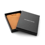 Montana Women’s Card Holder in Light Brown Leather - Image 3