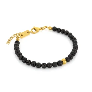 romy bracelete for women in golden stainless steel