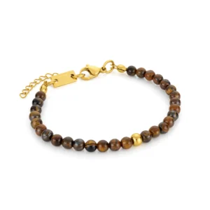 bracelete for women in golden stainless steel model sylvie