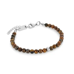 bracelete for women in silver stainless steel model sylvie