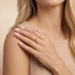 Vivian Women’s Golden Ring - Image 3
