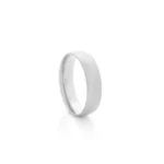 Rebel Men’s Silver Wedding Band