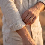Harbor Men’s Golden Ring - Image 3