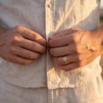 Harbor Men’s Golden Ring - Image 4