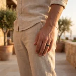 Harbor Men’s Black Ring - Image 4