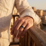 Harbor Men’s Black Ring - Image 3