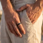 Harbor Men’s Black Ring - Image 5