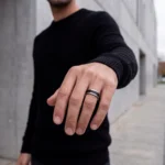 Harbor Men’s Black Ring - Image 6